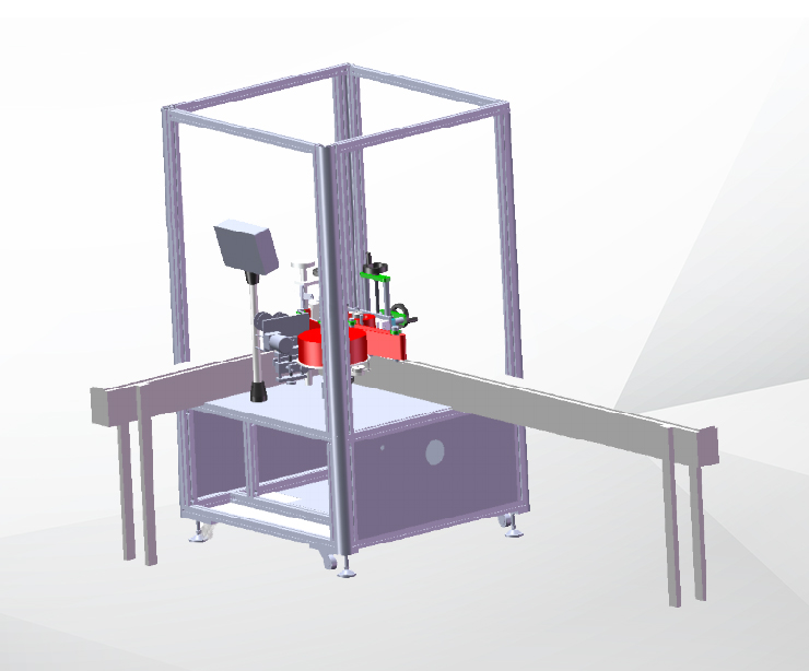 Fully Square Bottle Labeling Machine